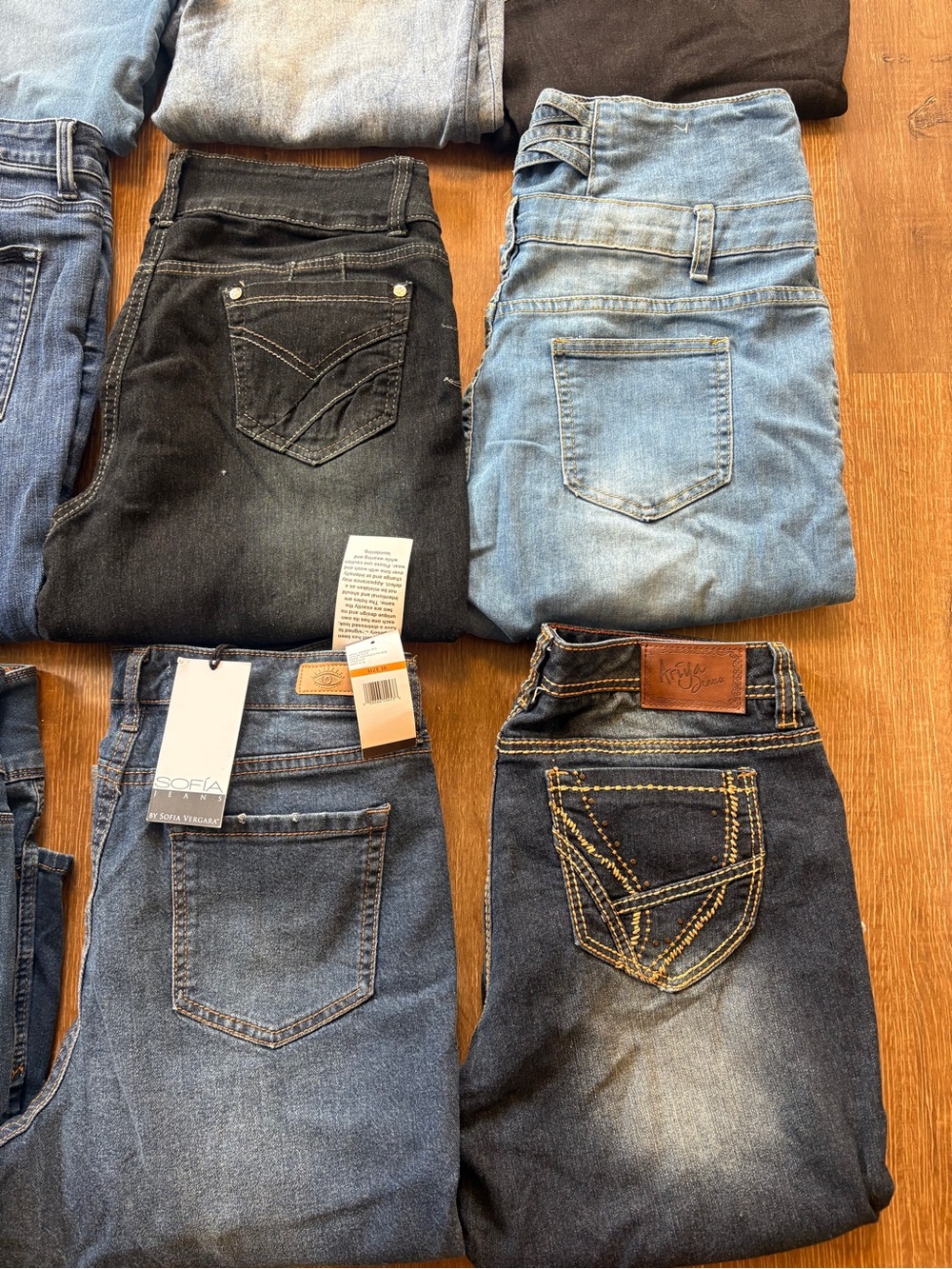 Women’s Size 13/14 Jeans Bundle Lot Name Brands Wholesale Resale - Picture 5 of 7